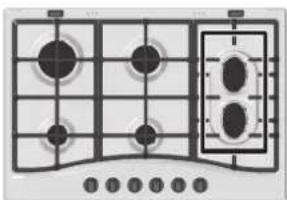 HOTPOINT-ARISTON PC 750 T (AN) R HA - Conselhos práticos para a utilização dos queimadores principales "Semi-Peixeira" - 3