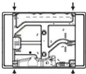 HOTPOINT-ARISTON PC 750 T (AN) R HA - Scheme de fixation des crochets - 4