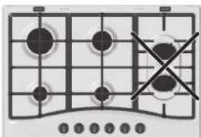 HOTPOINT-ARISTON PC 750 T (AN) R HA - Quelques conseils pratiques pour mieux utiliser les brûleurs centraux "Demi-Poissonnière" - 5