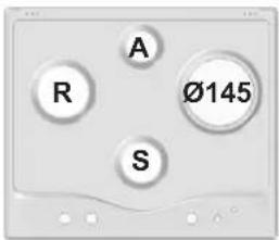 HOTPOINT-ARISTON PC 640 T (AN) R HA - Vervanging van de spreieers op de brander met Drievoudige vlammenkroon - 5