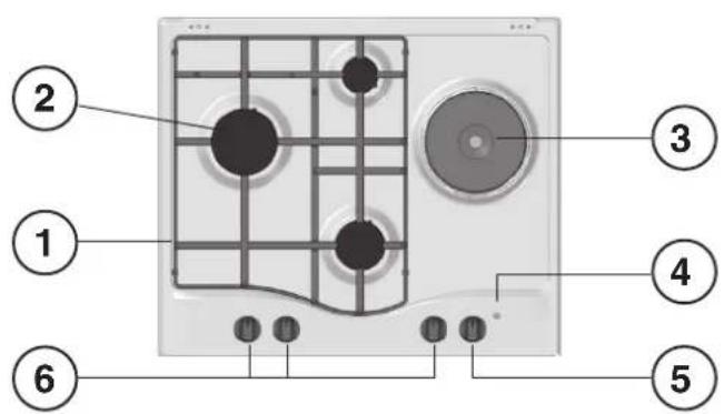 HOTPOINT-ARISTON PC 640 T (AN) R HA - Vista enconjunto - 3