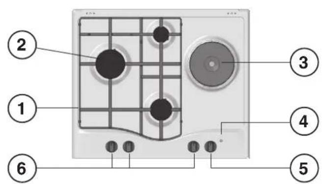 HOTPOINT-ARISTON PC 640 T (AN) R HA - Overall view - 3
