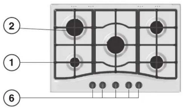 HOTPOINT-ARISTON PC 640 T (AN) R HA - Vista enconjunto - 2