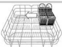 HOTPOINT-ARISTON LDFA++ 12H14 X EU - Unterer Korb und Besteckkorb - 6