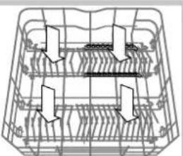HOTPOINT-ARISTON LDFA++ 12H14 X EU - Cesto inferior y cesto para cubiertos - 4