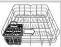 HOTPOINT-ARISTON LDFA++ 12H14 X EU - Kosz dolny i kosz na sztućce - 7