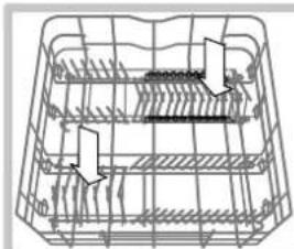 HOTPOINT-ARISTON LDFA++ 12H14 X EU - Panier inférieur et panier à couverts - 3