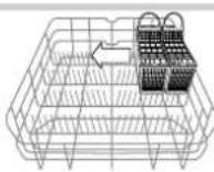 HOTPOINT-ARISTON LDFA++ 12H14 X EU - Cesto inferior y cesto para cubiertos - 6