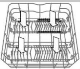 HOTPOINT-ARISTON LDFA++ 12H14 X EU - Kosz dolny i kosz na sztućce - 4