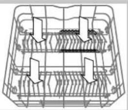 HOTPOINT-ARISTON LDFA++ 12H14 X EU - Cesto inferior e cesto dos talheres - 4