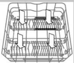 HOTPOINT-ARISTON LDFA++ 12H14 X EU - Unterer Korb und Besteckkorb - 4