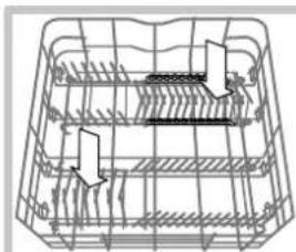 HOTPOINT-ARISTON LDFA++ 12H14 X EU - Cesto inferior y cesto para cubiertos - 3