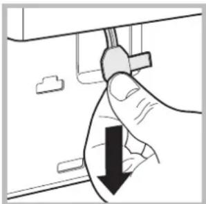 HOTPOINT-ARISTON Aqualtis AQ113D 69 EUA - Opening the porthole door manually - 3