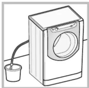 HOTPOINT-ARISTON Aqualtis AQ113D 69 EUA - Ouverture manuelle de la porte hublot - 1