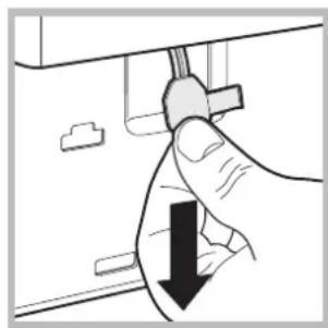 HOTPOINT-ARISTON Aqualtis AQ7F 293 U (EU) - Opening the porthole door manually - 3
