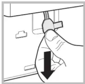 HOTPOINT-ARISTON Aqualtis AQ7F 293 U (EU) - Abertura manual da porta de vidro - 3