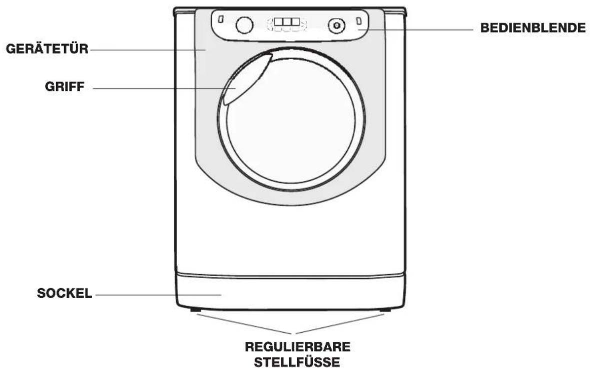 HOTPOINT-ARISTON Aqualtis AQ7F 293 U (EU) - Beschreibung Ihres Gerätes - 2