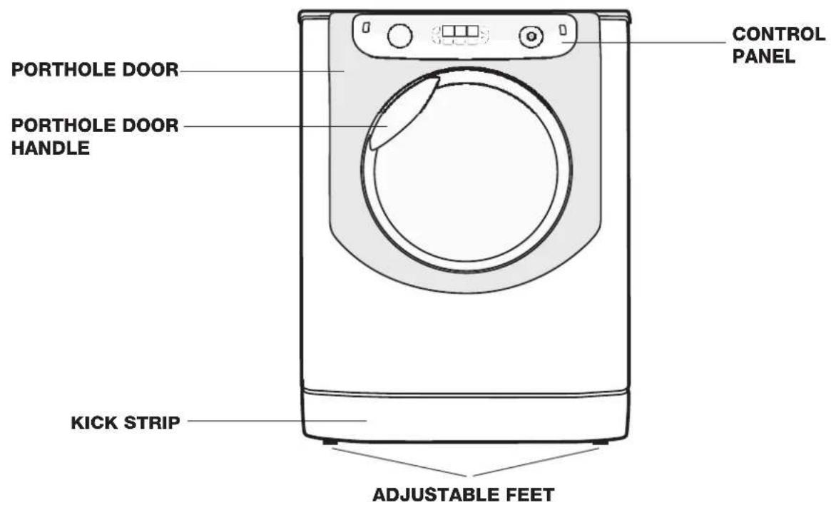 HOTPOINT-ARISTON Aqualtis AQ7F 293 U (EU) - Description of the machine - 2