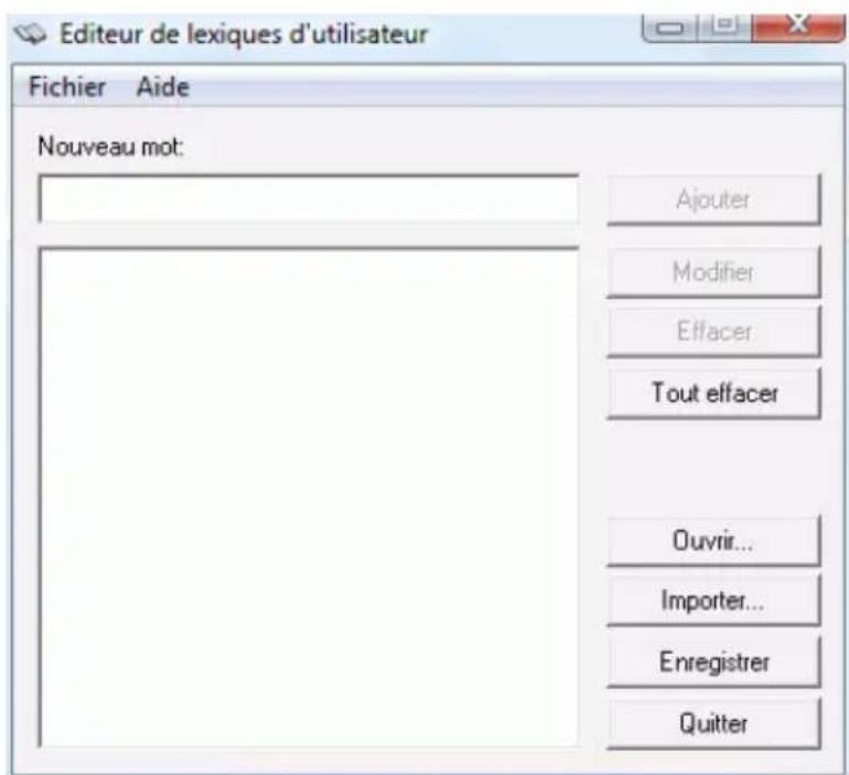 IRIS Readiris Corporate 12 - Pour créer et utiliser un lexique utiliser : - 1