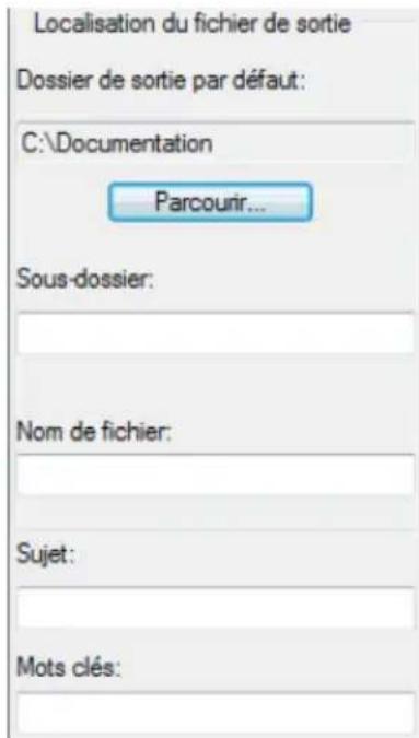 IRIS Readiris Corporate 12 - Pour créer un index utilisateur : - 2