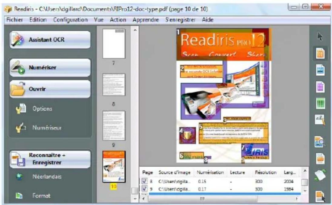 IRIS Readiris Pro 12 - MODIFICATION DES DOCUMENTS DE PLUSIEURS PAGES - 1