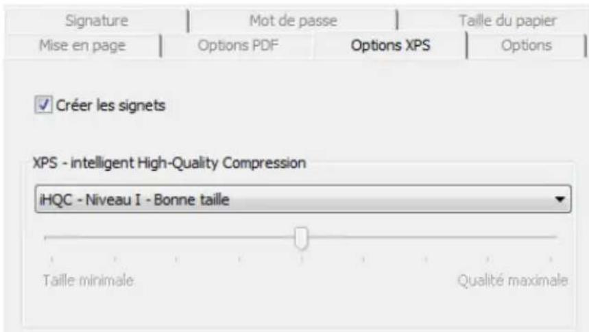 IRIS Readiris Pro 12 - SELECTION DES OPTIONS XPS - 1