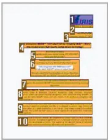 IRIS Readiris Pro 12 - FENÉTRAGE AUTOMATIQUE DES DOCUMENTS - 1