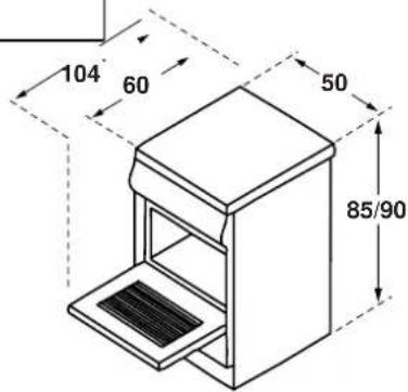 INDESIT K 3C55 (X) - Ynctka noBepxHocTn BapOuHo nHaJIi - 3