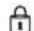 INDESIT Maxi IWE 8128 B (EU) - Door locked symbol - 1