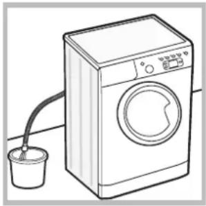 INDESIT Maxi IWE 8128 B (EU) - Opening the porthole door manually - 1