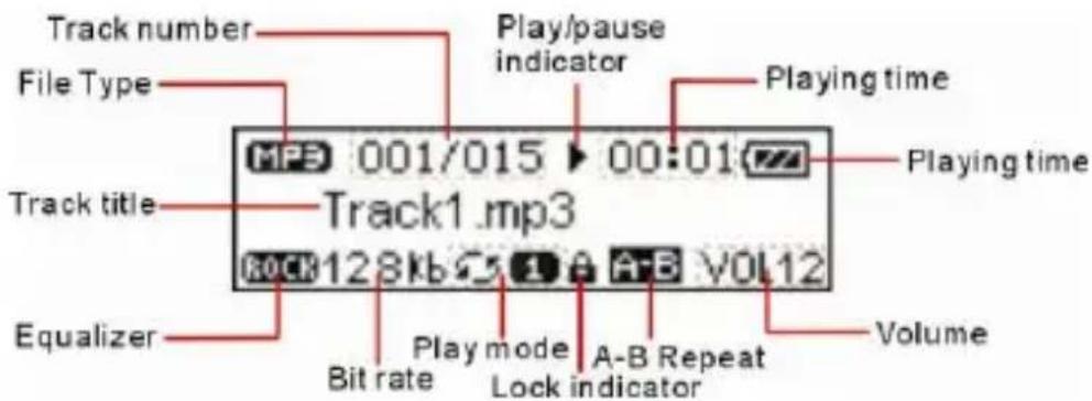 INTENSO Musik Walker - Display - 1