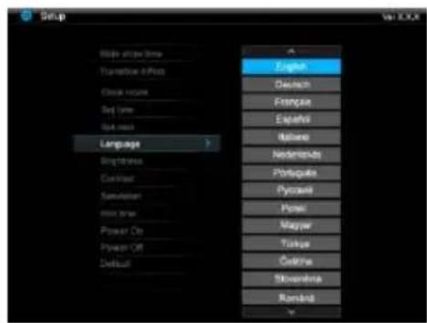 INTENSO PhotoManager - MENU CONFIGURAÇÕES - 1