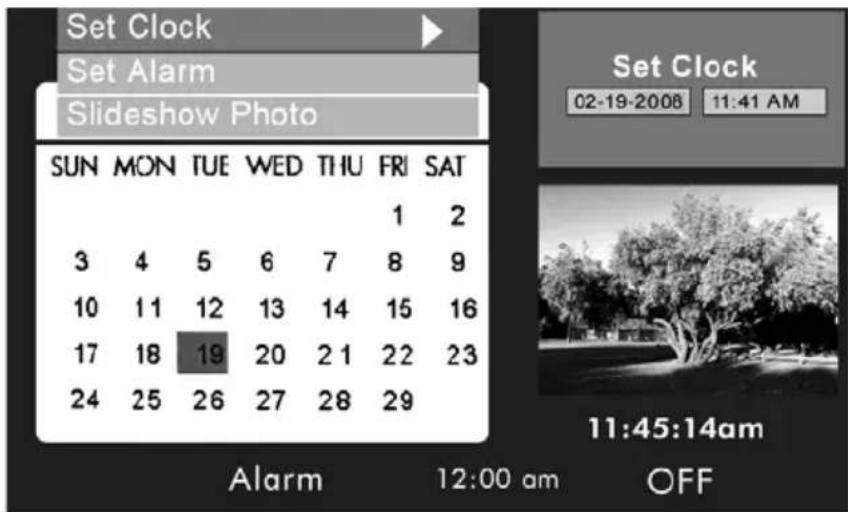 HP DF710C2 - Calendar &amp; Clock Display - 4