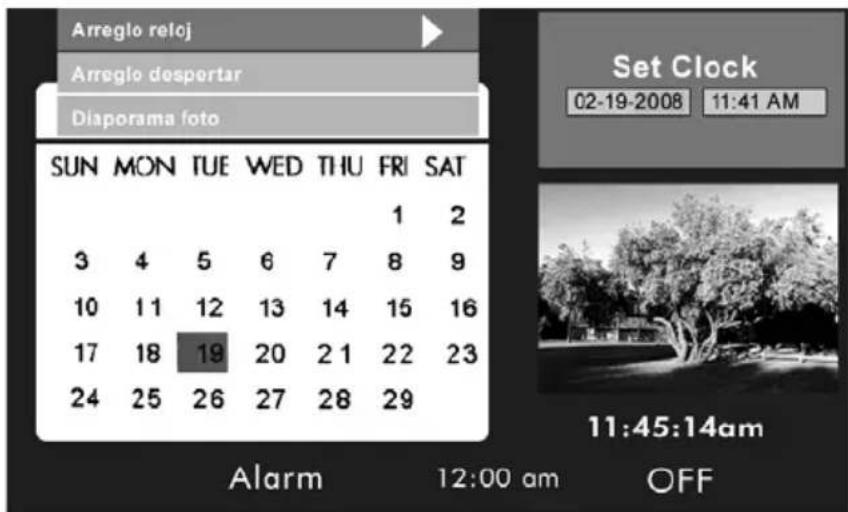 HP DF710C2 - Pantalla Calendario y reloi - 3