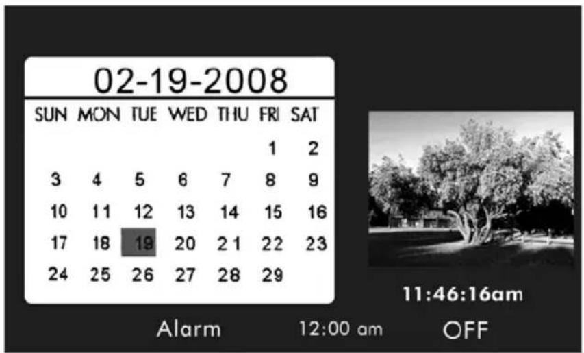 HP DF710C2 - Calendar &amp; Clock Display - 2