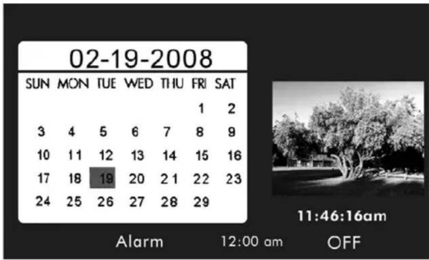 HP DF710C2 - Pantalla Calendario y reloi - 2