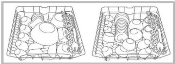 INDESIT DFG 262 S EU - Regulowanie wysokości górnego kosza - 3