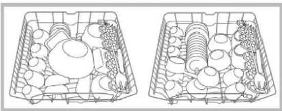 INDESIT DFG 262 S EU - We raden u aan de hoogte van het bovenrek te regelen als het REK LEEG IS. - 3