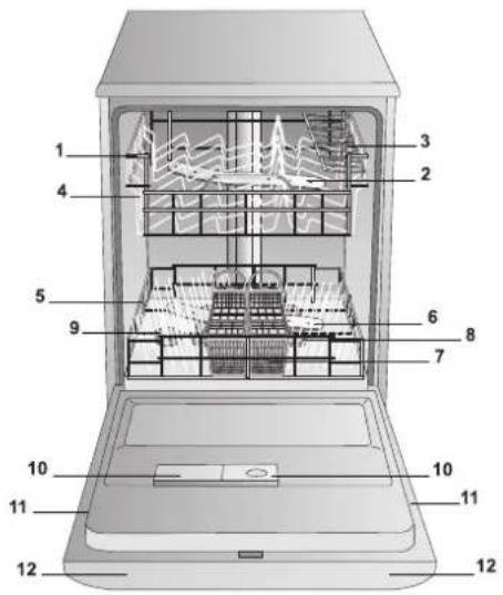 INDESIT DFG 051 S EU - Vista de conjunto - 1