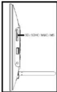 INTENSO Photo Basr - 4) Mettre la carte de mémoire | Connecter le module de mémoire USB - 1