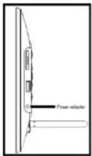 INTENSO Photo Basr - 3) Conectar e Ligar a Moldura de Fotos Digitais - 1