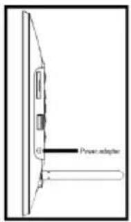 INTENSO Photo Basr - 3) Anschlieben und Einschalten des Intenso Digitalen Fotorahmens - 1