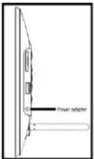 INTENSO Photo Basr - 3) Conectar y encender el marco digital - 1