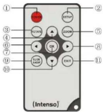 INTENSO Photo Basr - 2) Fernbedienung - 1