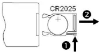INTENSO MediaDesigner - EINSETZEN DER BATTERIE IN DIE FERNBEDIENUNG - 1