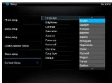 INTENSO MediaDesigner - SETUP MENU - 1