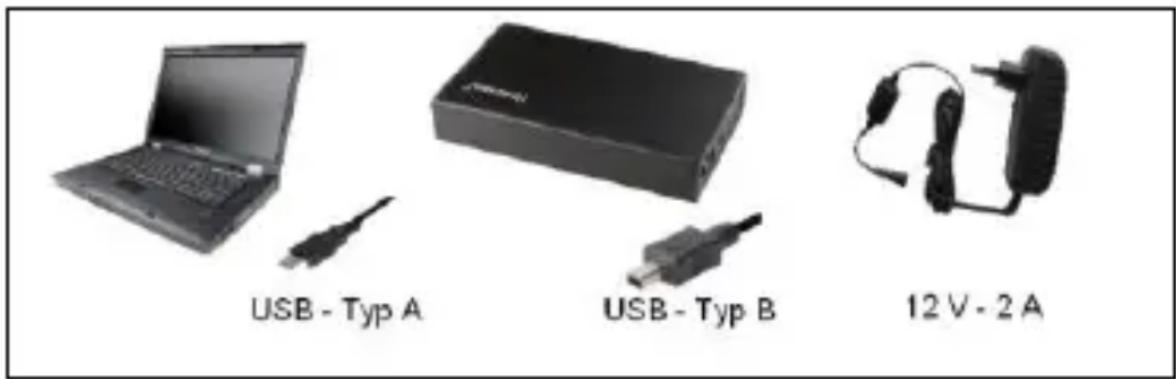 INTENSO Memory Tower - CoeHHHeHne XeCTKOrO ncka: - 1