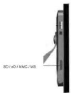 INTENSO MediaStylist - 2) Insert memory cards | connect USB data carriers - 1