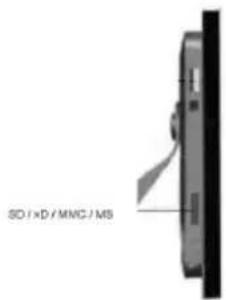 INTENSO MediaStylist - 2) Inserção de cartões de memória | Conexão de mídias de armazenamento USB - 1