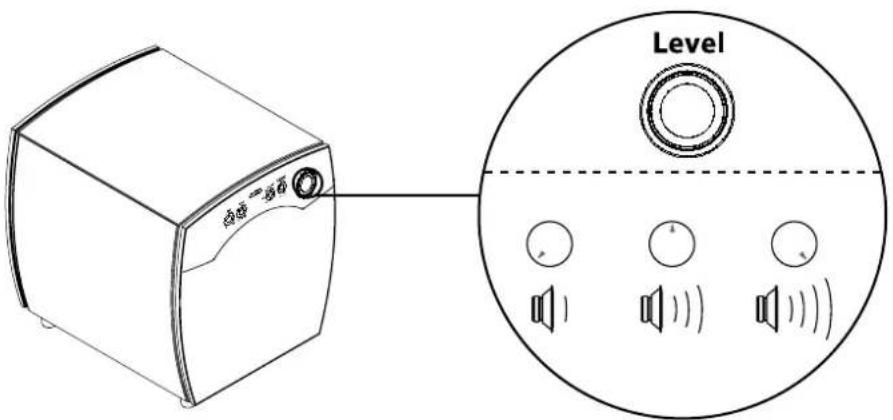 JAMO C 809 - Subwoofer adjustment options - 1